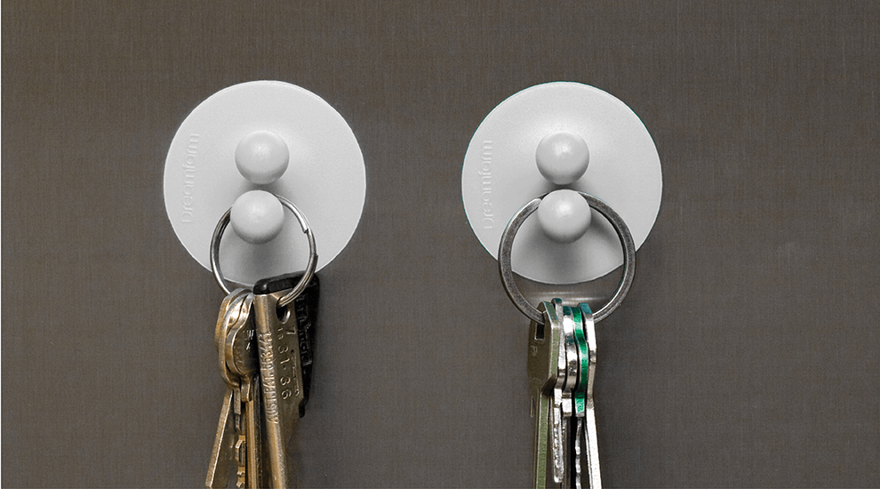 Jot- Suction Hook Pack/4 in Clear