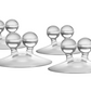 Jot- Suction Hook Pack/4 in Clear