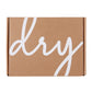 "DRY" TEA TOWEL