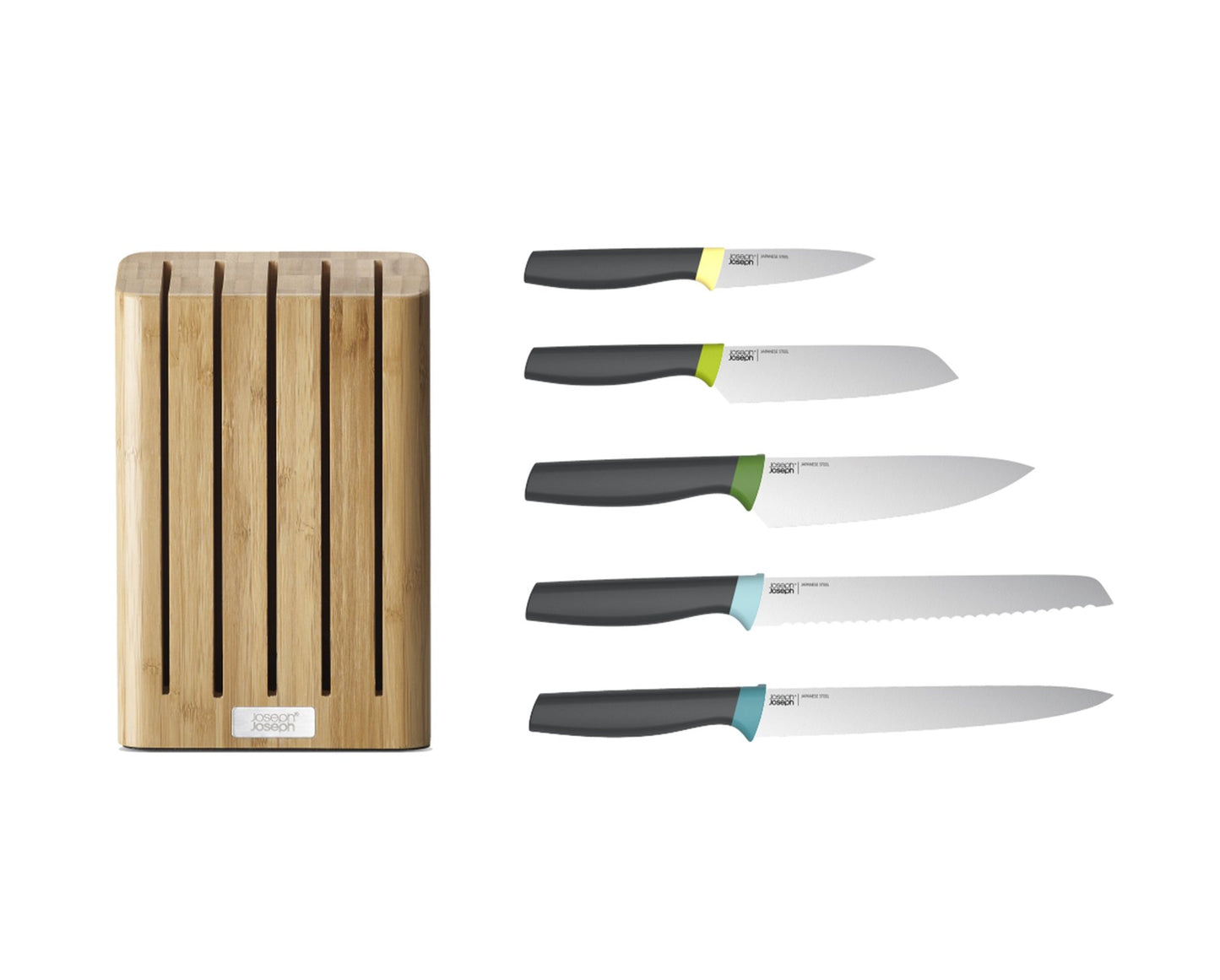 Elevate Knives Set with Bamboo Block