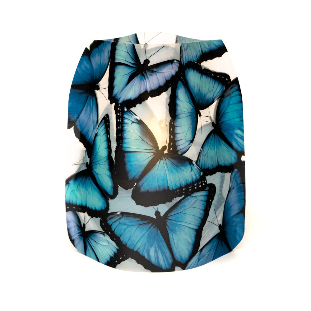 Blue Morpho Butterflies Luminaries