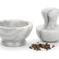 White Marble Spice Grinder
