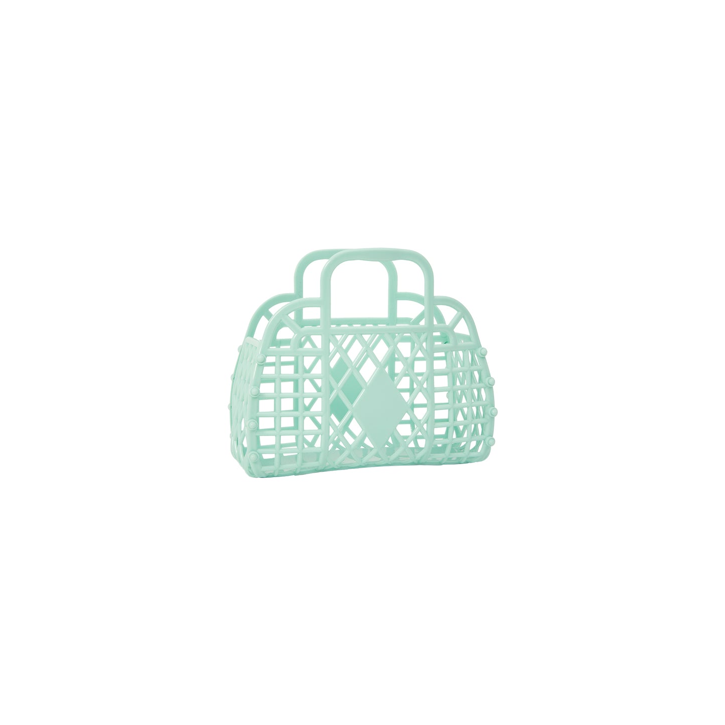 Retro Basket Mini- Mint