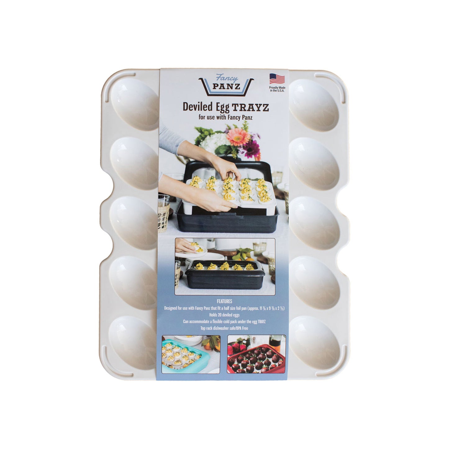 Fancy Panz: White Egg Tray Insert