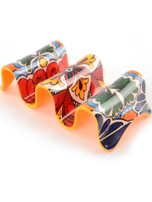 Prepara- Multiple Taco Holder in Yellow