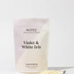 Violet & White Iris Candle Refill