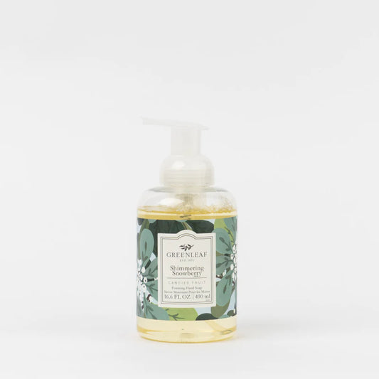 Shimmering Snowberry Foaming Soap