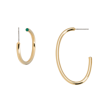 MAY OVAL EARRINGS