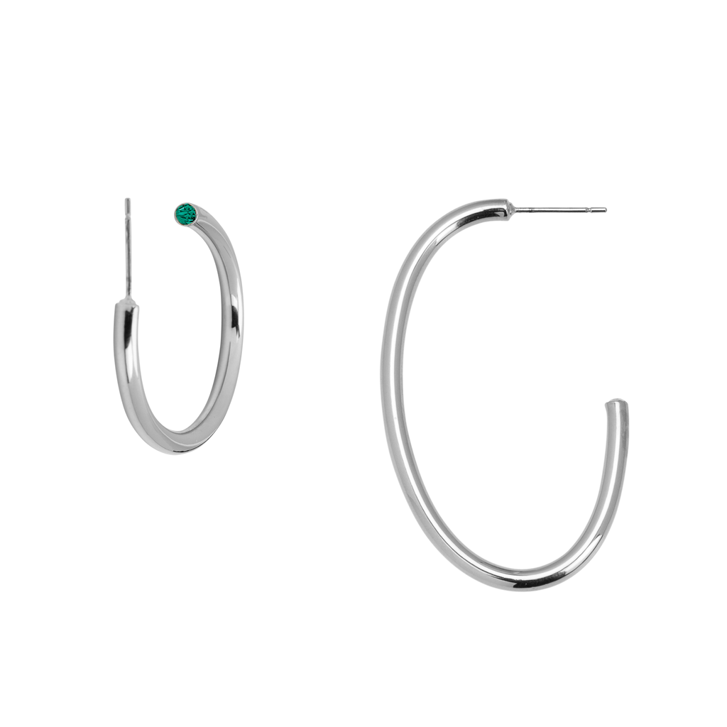 MAY OVAL EARRINGS